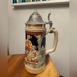 Beer Stein NEW bought in 1985 in Germany Never used Vintage now perfect